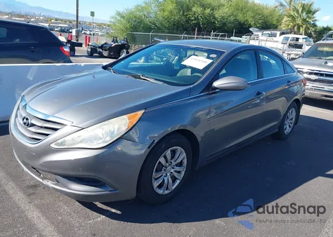 2012 Hyundai Sonata Gls из США, поврежденный, VIN 5NPEB4AC0CH468088